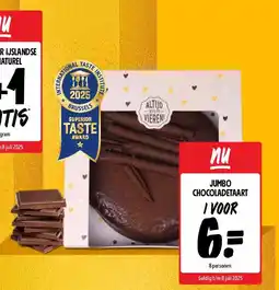 Jumbo Jumbo chocoladetaart aanbieding
