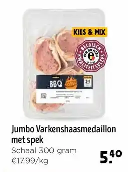 Jumbo Jumbo Varkenshaasmedaillon met spek aanbieding