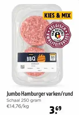 Jumbo Jumbo Hamburger varken/rund aanbieding