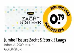 Jumbo Jumbo Tissues Zacht & Sterk 2 Laags aanbieding