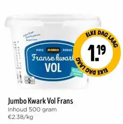 Jumbo Jumbo Kwark Vol Frans aanbieding