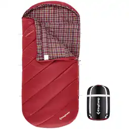 Decathlon Deken slaapzak Freespace 250 Winterslaapzak breed katoen 12°C aanbieding