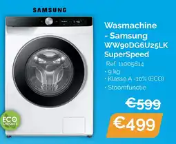 Krëfel Wasmachine Samsung WW90DG6U25LK SuperSpeed aanbieding