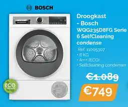 Krëfel BOSCH Droogkast aanbieding