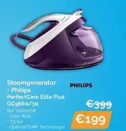 Krëfel Stoomgenerator - Philips PerfectCare Elite Plus aanbieding