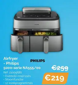 Krëfel Airfryer - Philips 5000-serie NA555/00 aanbieding