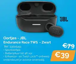 Krëfel Oortjes - JBL Endurance Race TWS - Zwart aanbieding