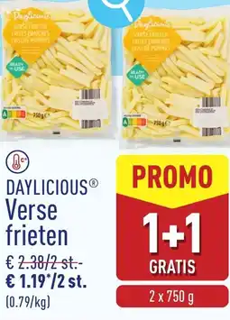 ALDI Daylicious Verse Frieten aanbieding