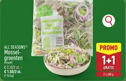 ALDI All seasons Mossel groenten aanbieding