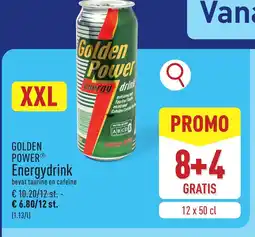ALDI Golden Power Energydrink aanbieding