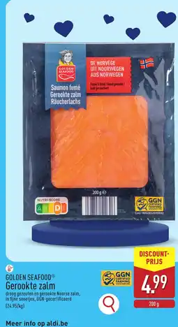 ALDI Golden Seafood Gerookte zalm aanbieding