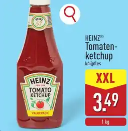 ALDI Heinz tomaten ketchup aanbieding