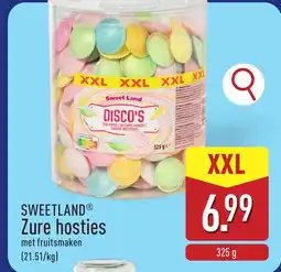 ALDI Sweetland Zure hosties aanbieding
