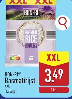 ALDI BON-RI Basmatirijst aanbieding