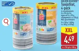 ALDI Golden seafood Tonijnfilet aanbieding