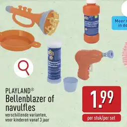 ALDI PlayLand Bellenblazer of navulfles aanbieding