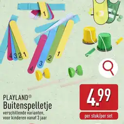 ALDI Playland Buitenspelletje aanbieding
