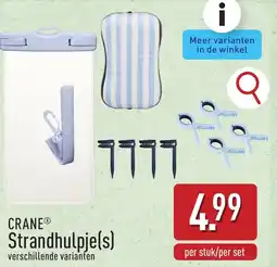 ALDI Crane Strandhulpjes aanbieding