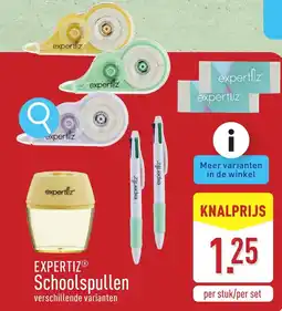ALDI Expertiz schoolspullen aanbieding