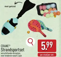 ALDI Crane Strandsportset aanbieding