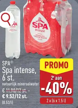 ALDI Spa intense, 6 st. aanbieding