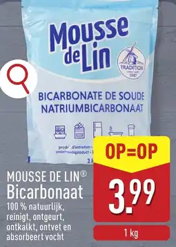 ALDI Mousse de lin Bicarbonaat aanbieding