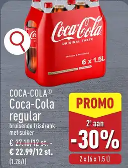 ALDI Coca-Cola regular aanbieding