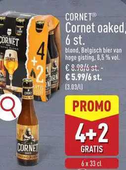 ALDI Cornet oaked, 6 st. aanbieding
