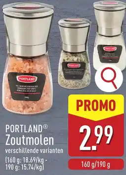 ALDI Portland Zoutmolen aanbieding