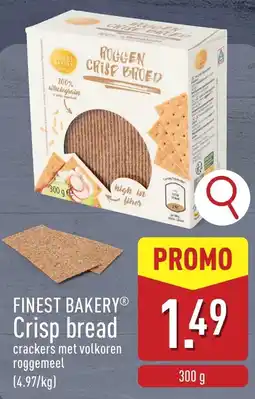 ALDI Finest bakery Crisp bread aanbieding
