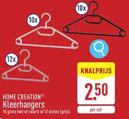 ALDI Home creation Kleerhangers aanbieding