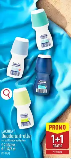 ALDI Lacura Deodorantroller aanbieding
