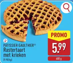 ALDI Rastertaart met krieken aanbieding