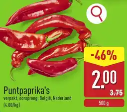ALDI Puntpaprika's aanbieding