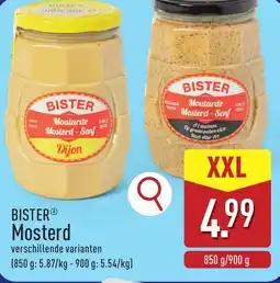 ALDI Bister Mosterd aanbieding