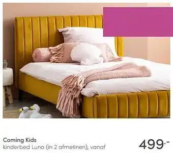 Baby & Tiener Coming kids kinderbed luno in 2 afmetinen aanbieding