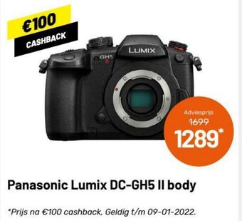Kamera Express Panasonic Lumix DC-GH5 II body aanbieding