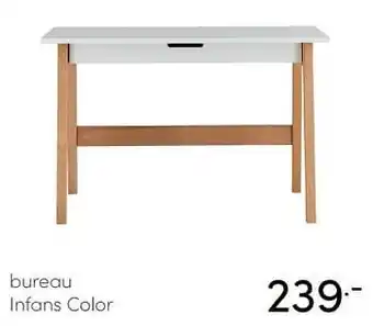 Baby & Tiener Bureau infans color aanbieding
