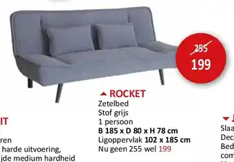 Weba ROCKET aanbieding