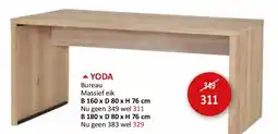Weba YODA aanbieding