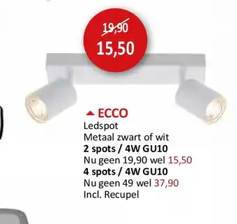 Weba ECCO aanbieding