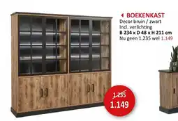 Weba BOEKENKAST aanbieding