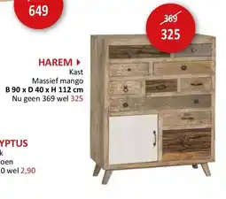Weba HAREM aanbieding