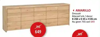 Weba AMARILLO aanbieding