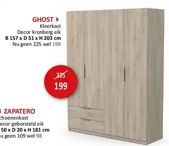 Weba GHOST aanbieding