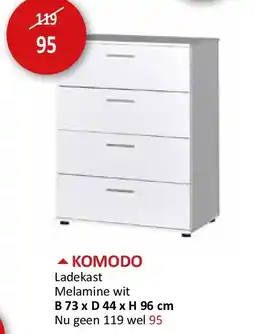 Weba KOMODO aanbieding