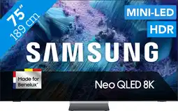 Coolblue Samsung 75 Neo QLED QN990F 8K (2025) aanbieding