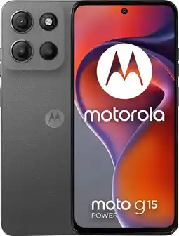 Coolblue Motorola Moto G15 Power 256GB Grijs 4G aanbieding