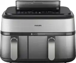 Coolblue Philips 5000 Series Dual Basket NA555/00 aanbieding