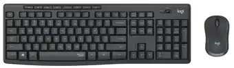Coolblue Logitech MK295 Draadloze Toetsenbord en Muis Zwart BE AZERTY aanbieding